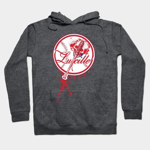 Lucille Baseball Logo Hoodie by doombxny1